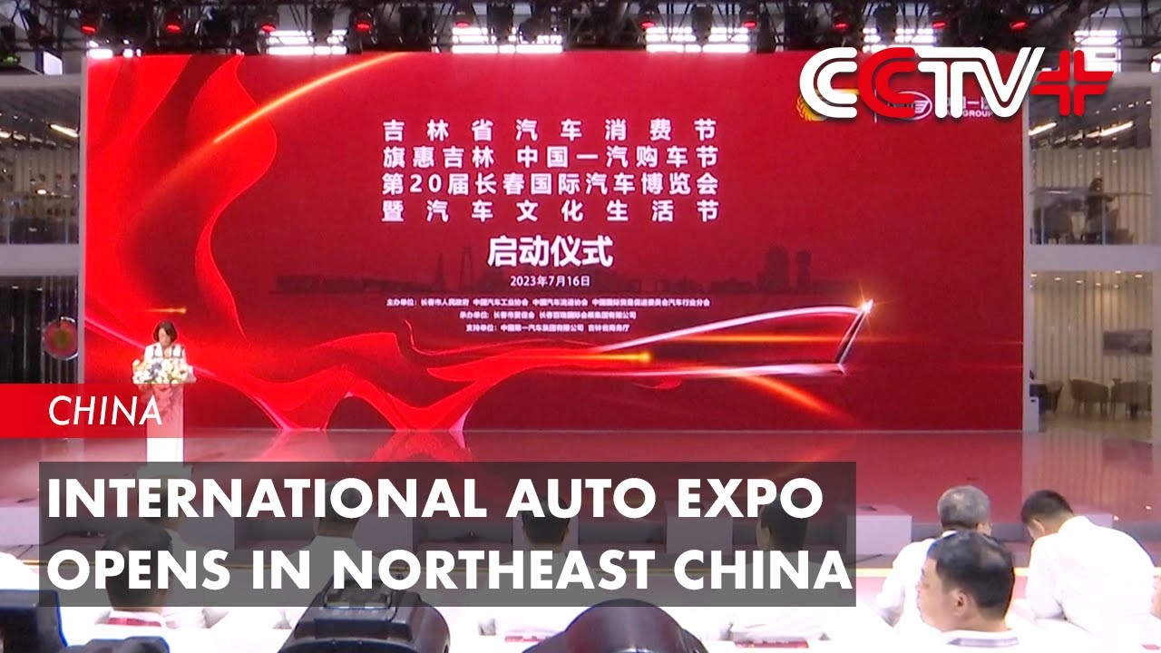 International Auto Expo Opens in Northeast China
