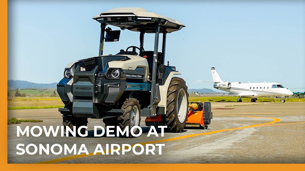 Sonoma County Airport Field Tests Monarch Tractor