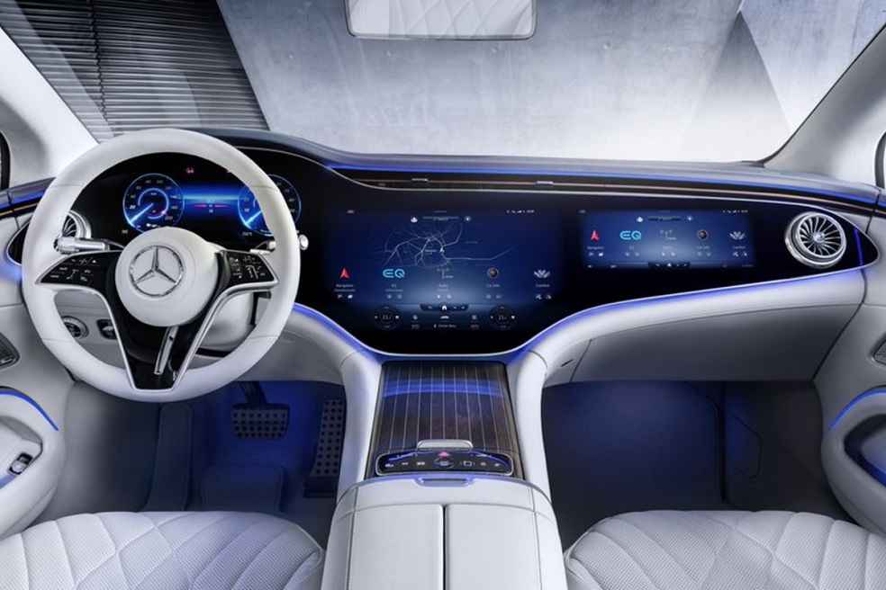 Mercedes Benz EQC interiors