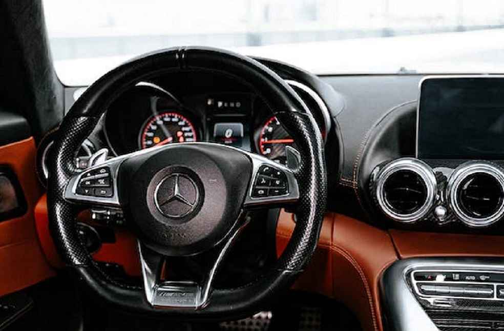 Benz interior