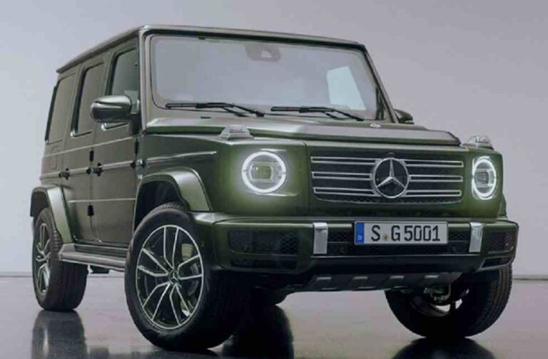 Olive Green Mercedes-Benz