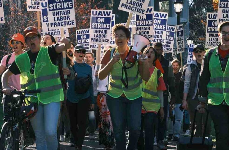 US Auto strike - strikers