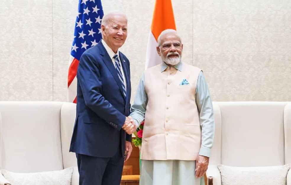 Biden and Modi_India US Semiconductors Cooperation