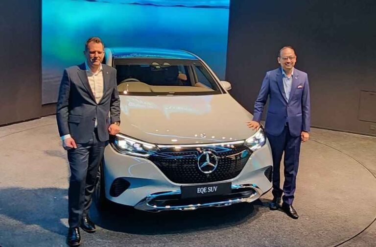 Mercedes-Benz EQE SUV Indian Launch new