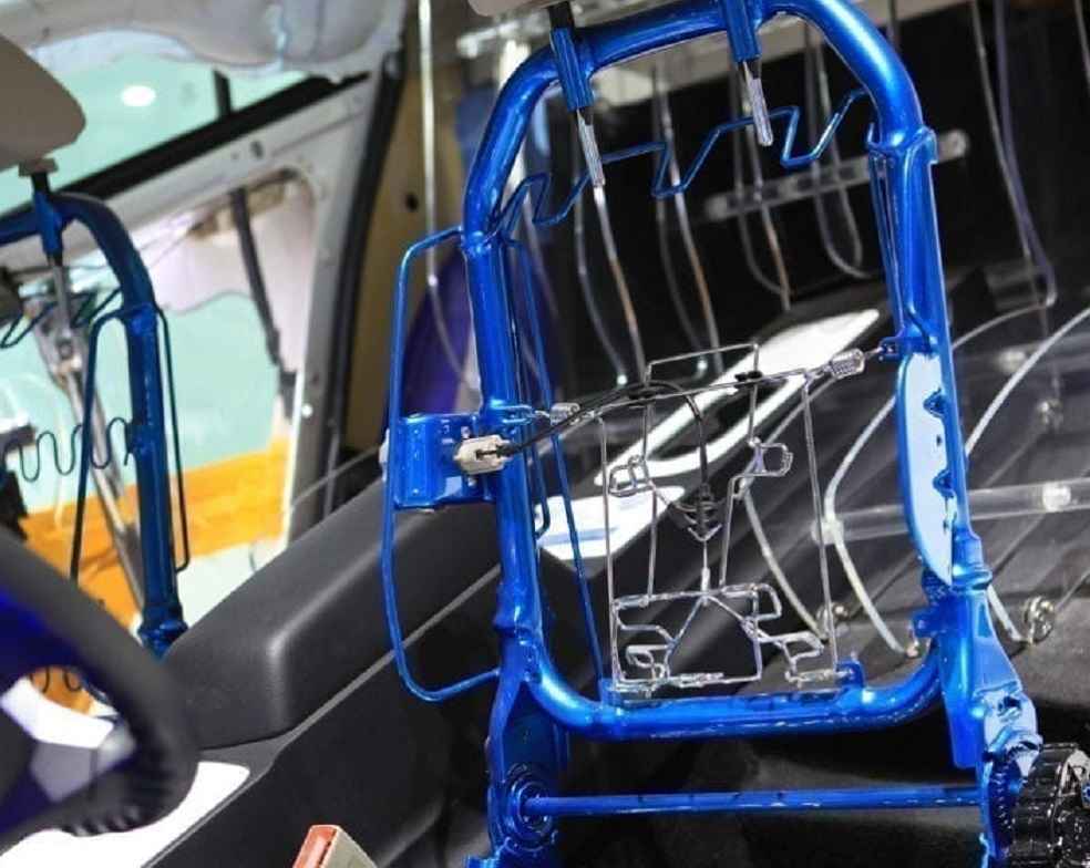 Auto seat frames