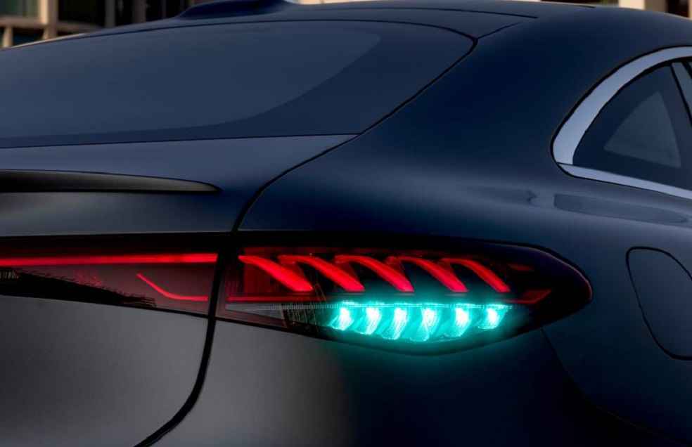 Mercedes-Benz Turquoise Marker Lights