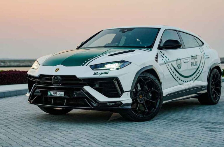 lamborghini urus service to dubai police