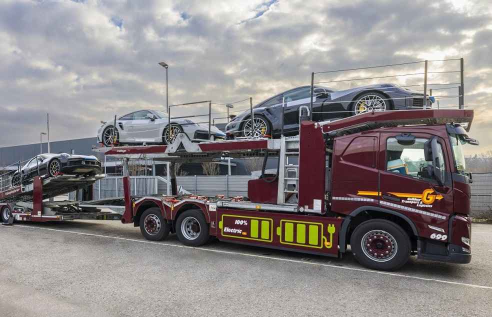 Porsche transport logistics