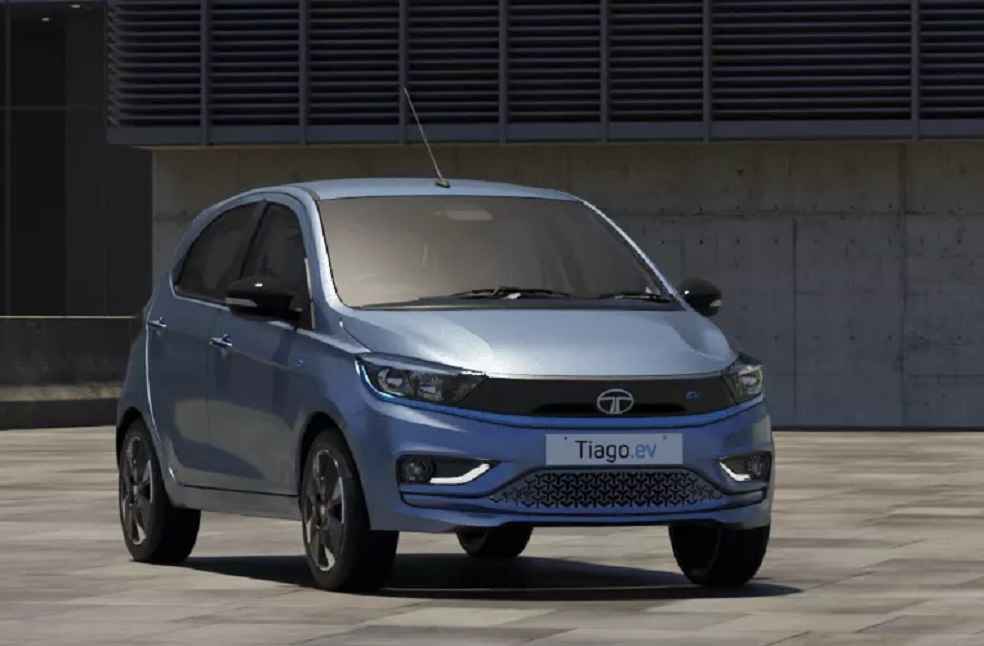 Top 5 Budget-Friendly Electric Cars in India _ Tata Tiago EV