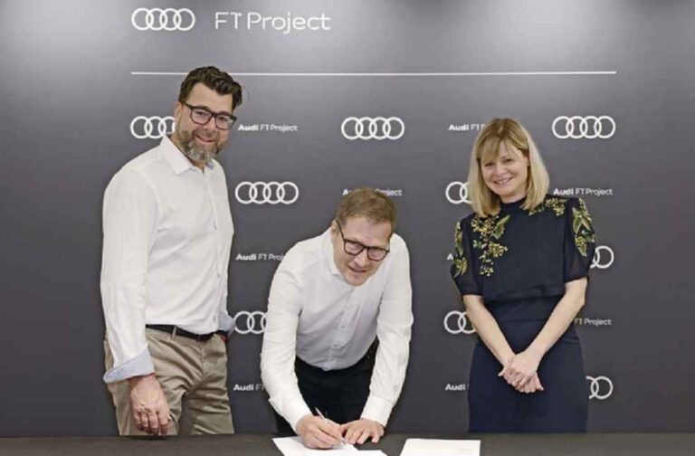 Audi and bp team Collaboration