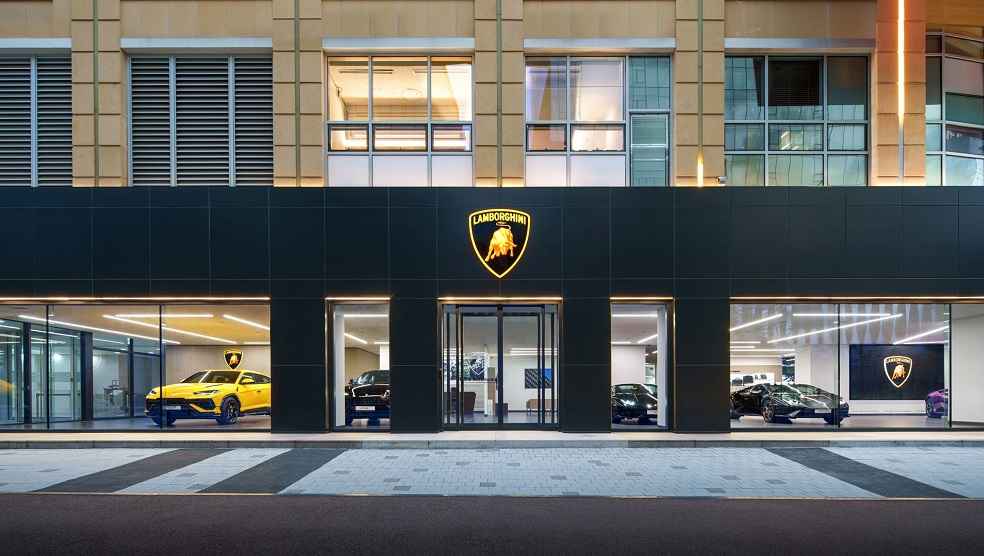 Lamborghini grand opening