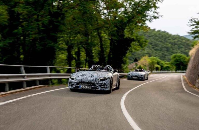 Prototypes of the Mercedes-AMG PureSpeed