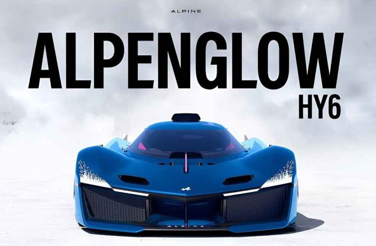 Alpine Stuns Autoworld with Hydrogen Engine Reveal