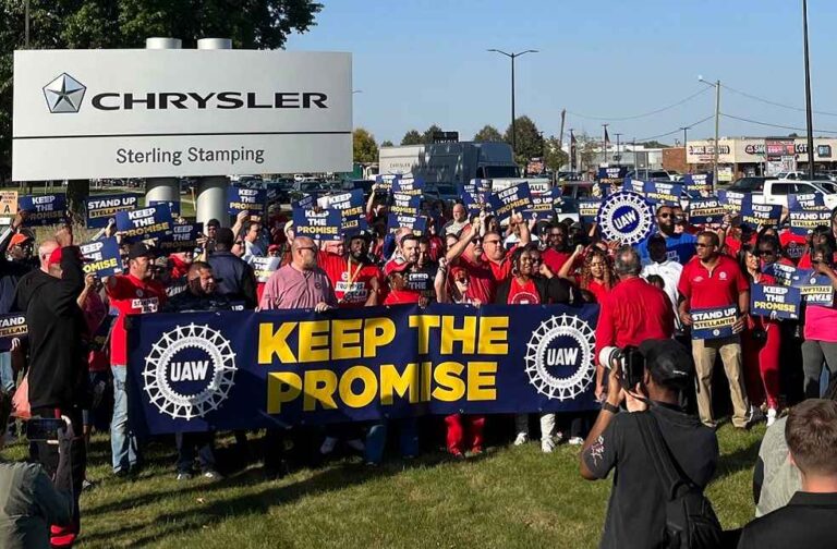 UAW Strike Threat Sparks Stellantis Lawsuit