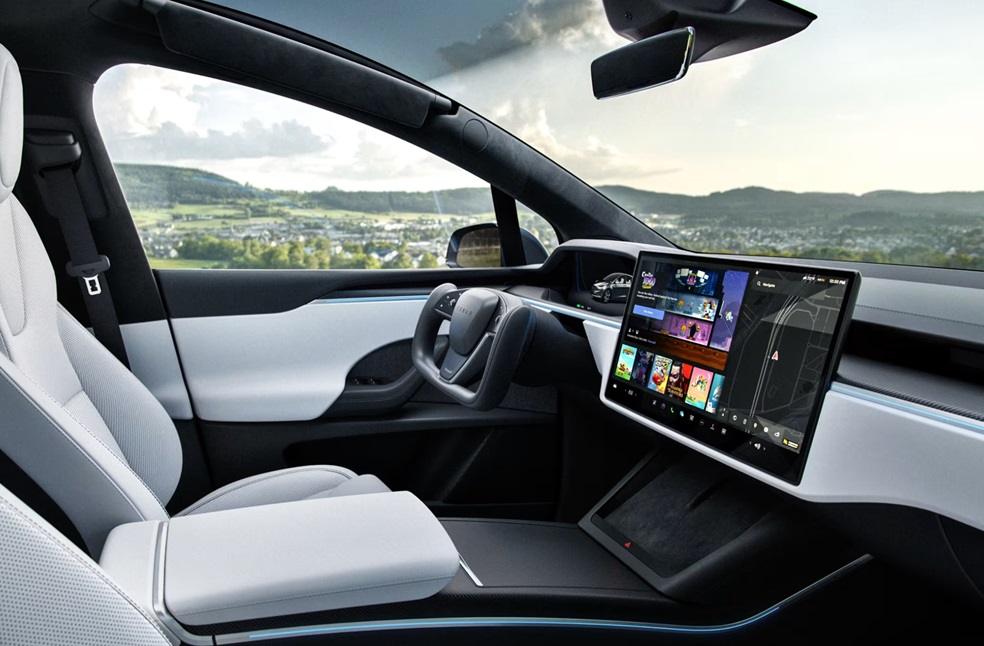 Tesla Updated Model X Interior 