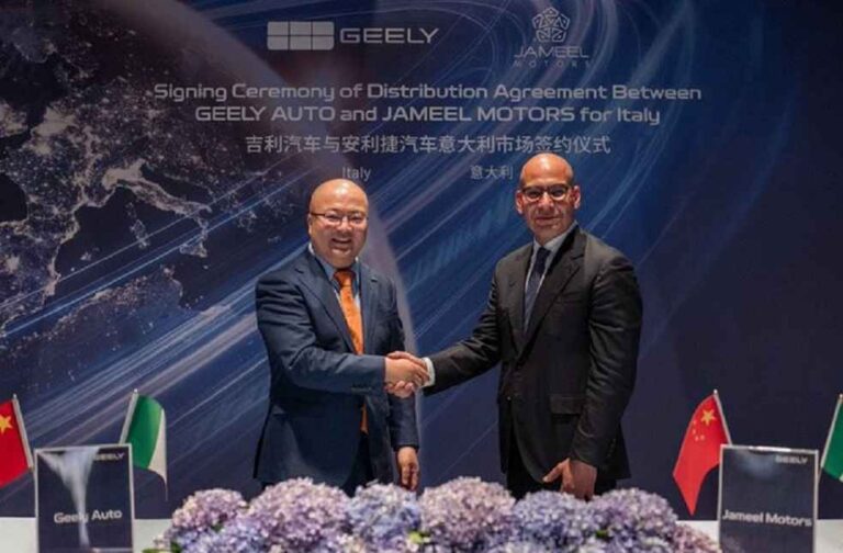 Jameel Motors and Geely