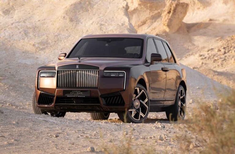 Rolls-Royce Desert Sunset