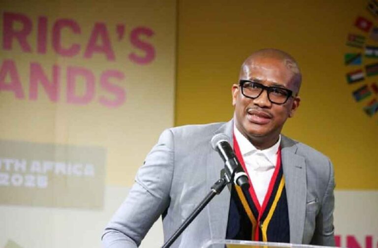 Deputy Minister in the Presidency Kenny Morolong
