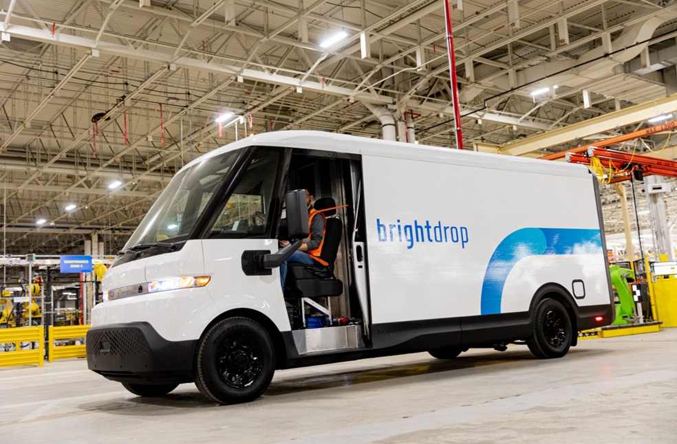 GM BrightDrop Van Production