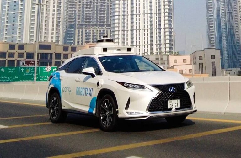 Pony ai and WeRide, to begin testing self-driving vehicles on Dubai