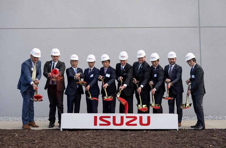 Isuzu Motors launching construction of a new manufacturing facility in South Carolina