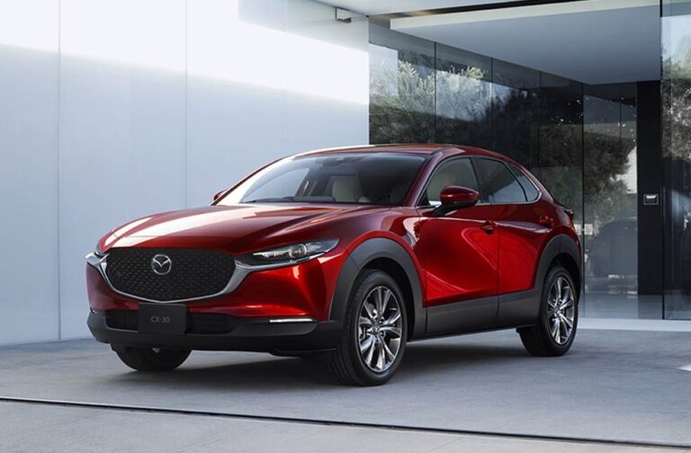 Mazda Begins Testing its First Dedicated EV in California Mazda CX-30