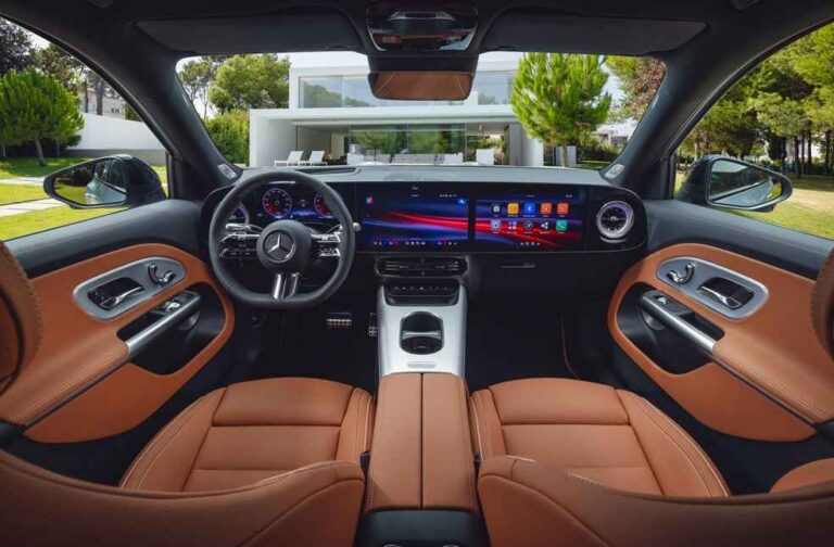 Mercedes to Launch Second-Generation GLB in December Mercedes-Benz GLB Interior