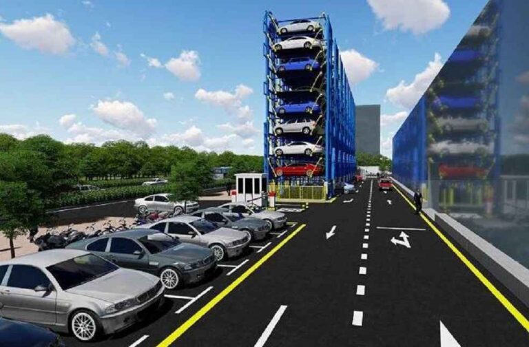 Autech-Otis Unveils Smart XY Parking System for Cities rotary-parking